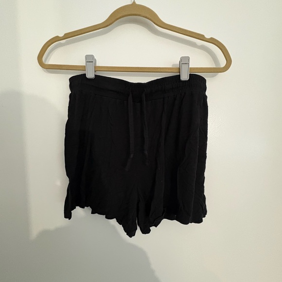 Black Short Sleeve Pajama Set - Picture 3 of 5